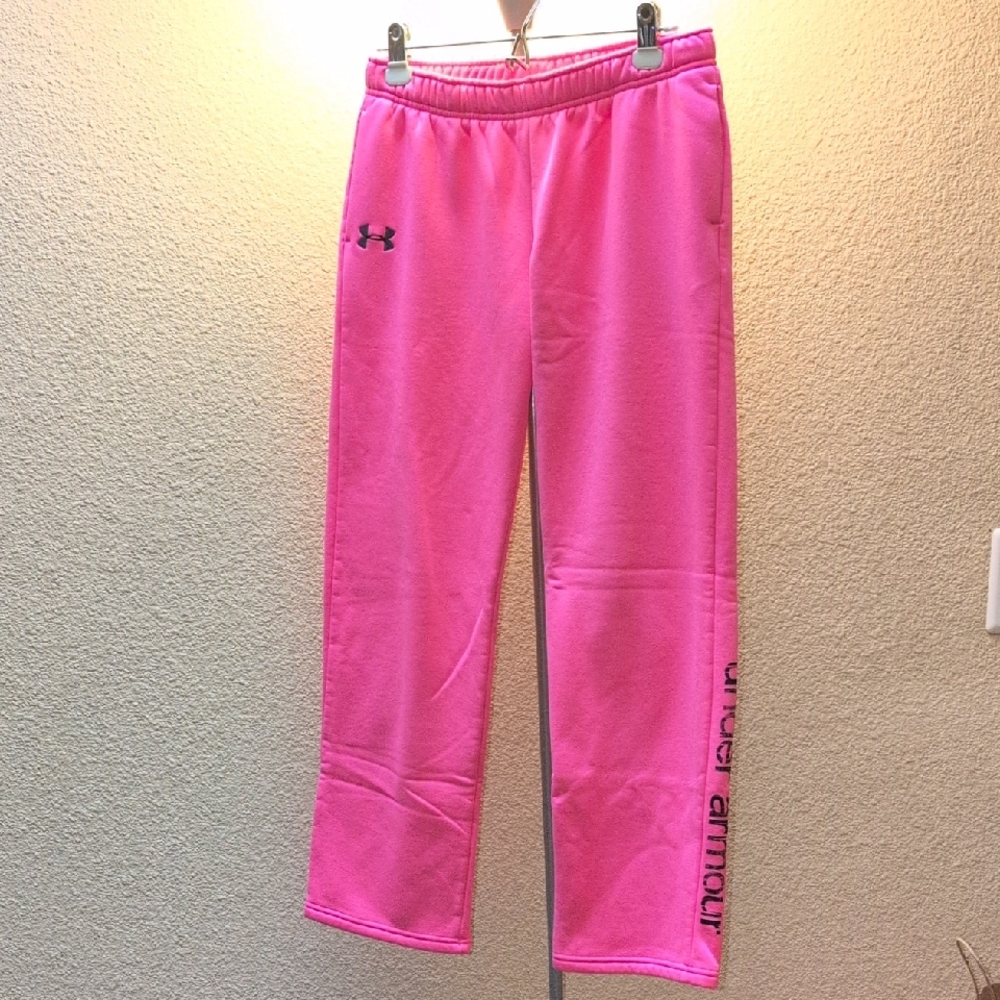 Under Armour Kids Bright Pink Joggers